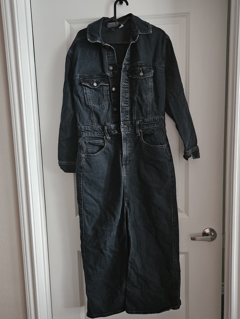 Universal Thread Dark Wash Denim Maxi Dress